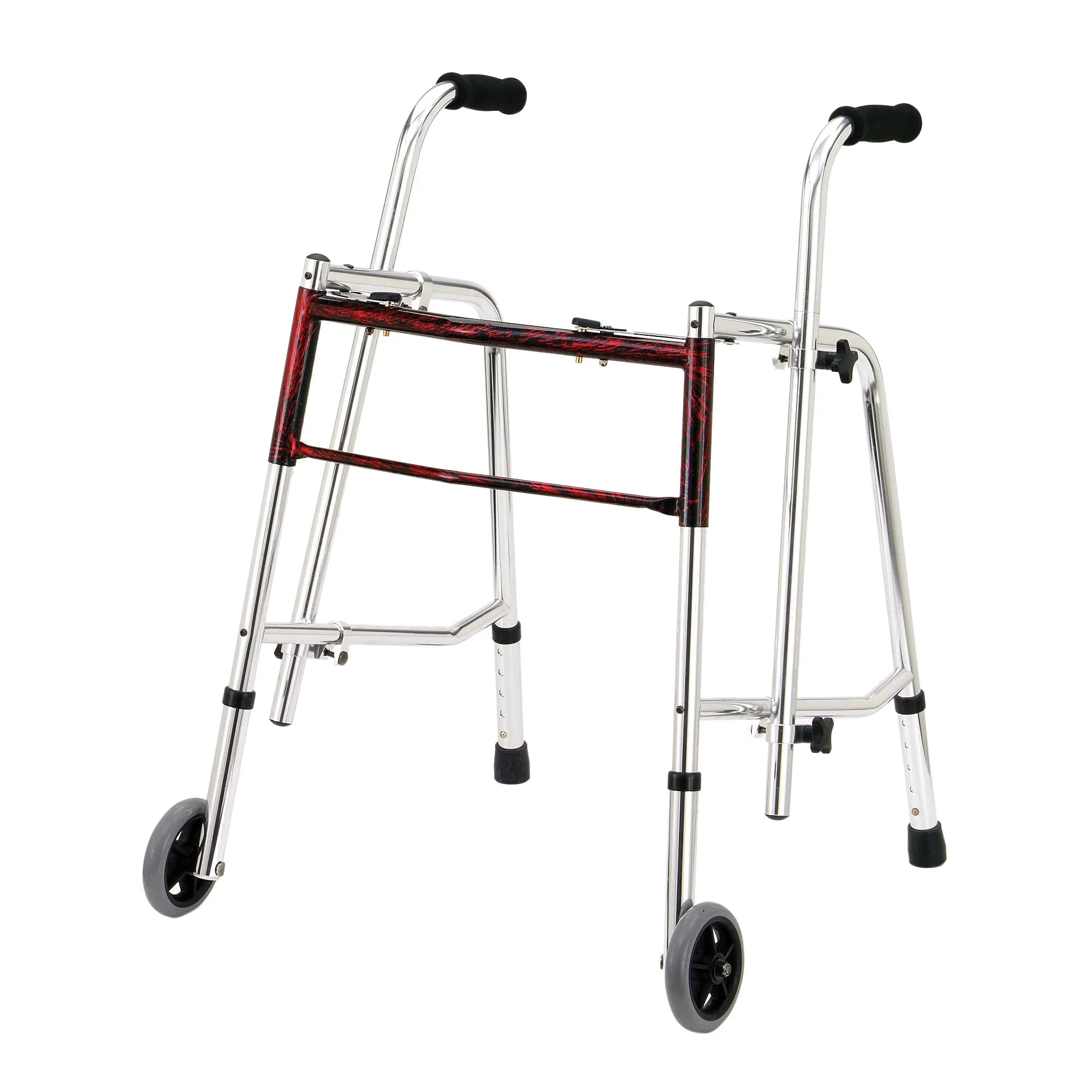 Drive Medical 10219frd-1 Glider Walker, Standard, Flame Red