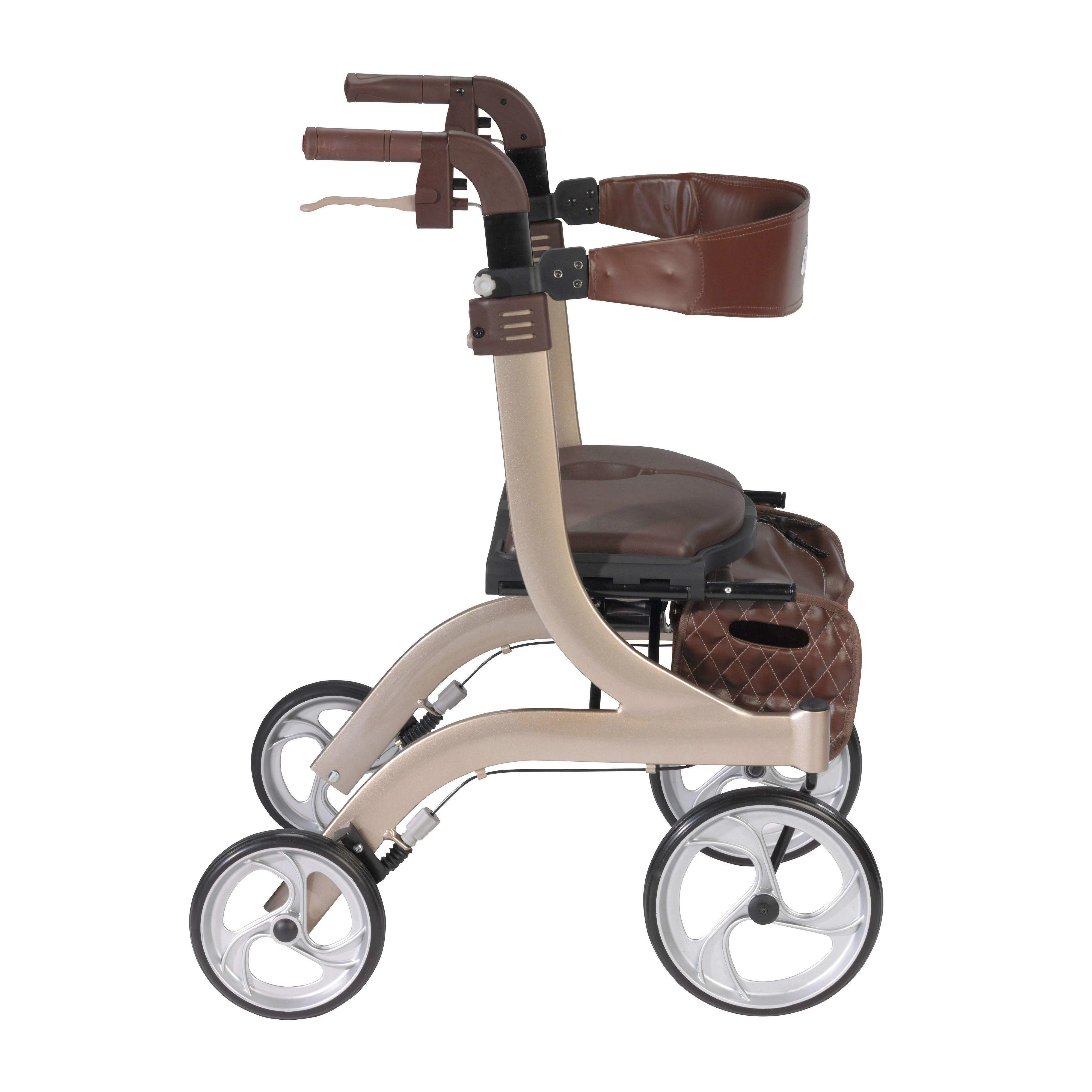 Drive Medical Nitro DLX Euro Style Rollator Rolling Walker