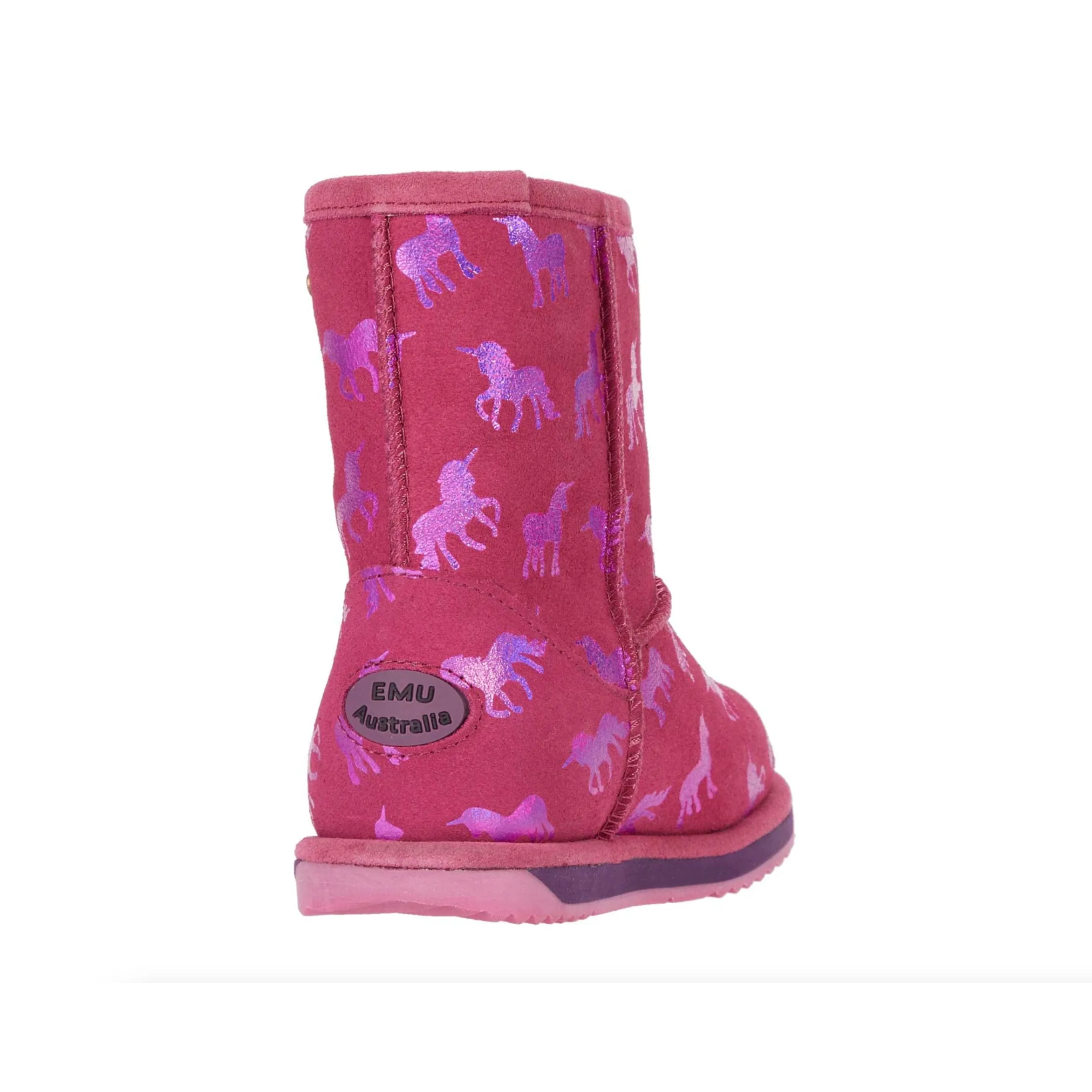 EMU Rainbow Unicorn Brumby Waterproof Boot (Toddler/Little Kid)