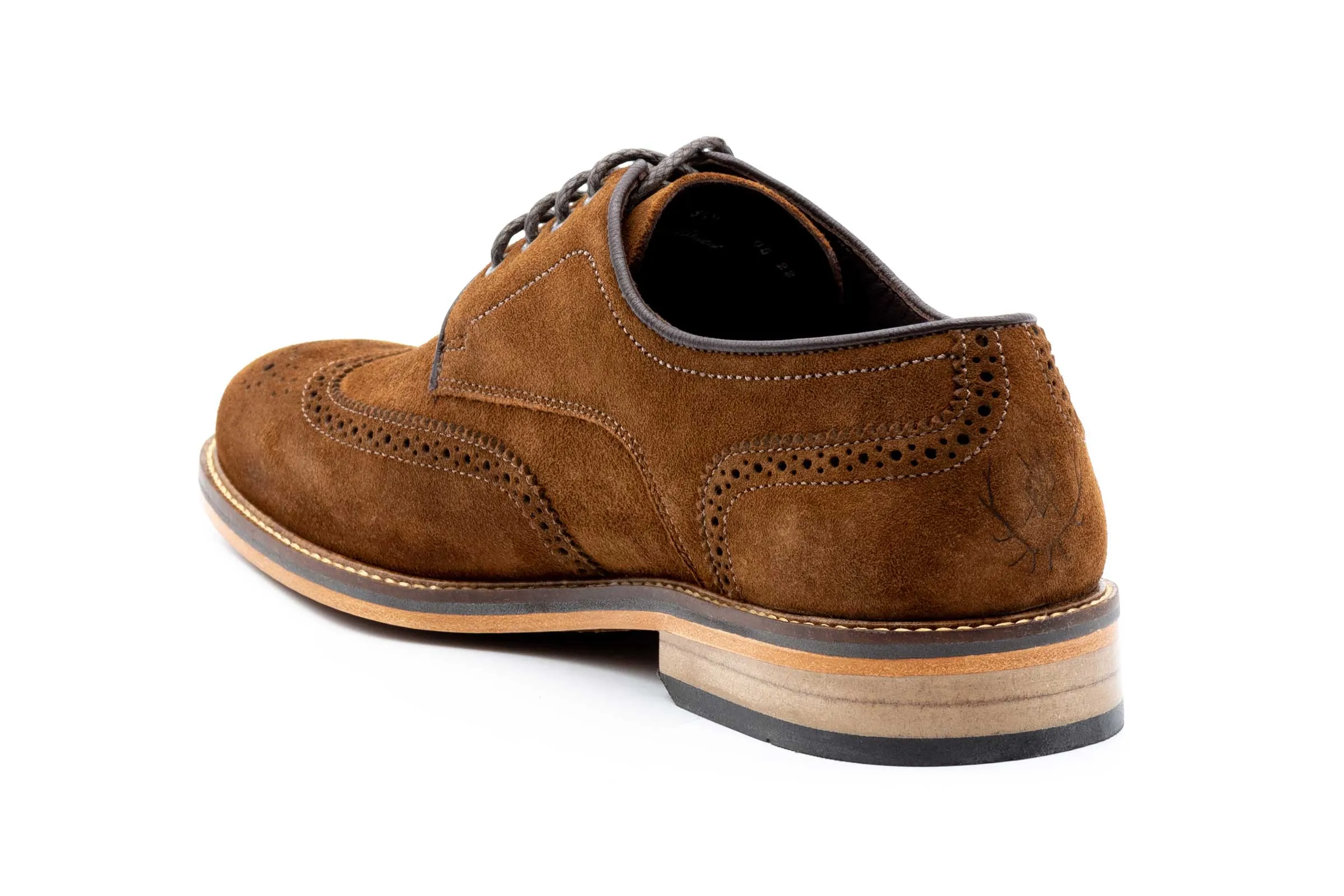 Ernest Wingtip Chukka Boots - Tobacco