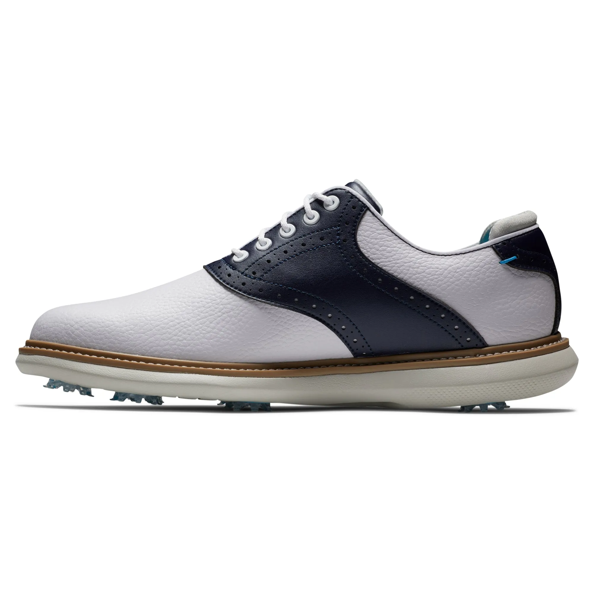 FootJoy Traditions Men's Golf Shoes 57899 - White/Navy