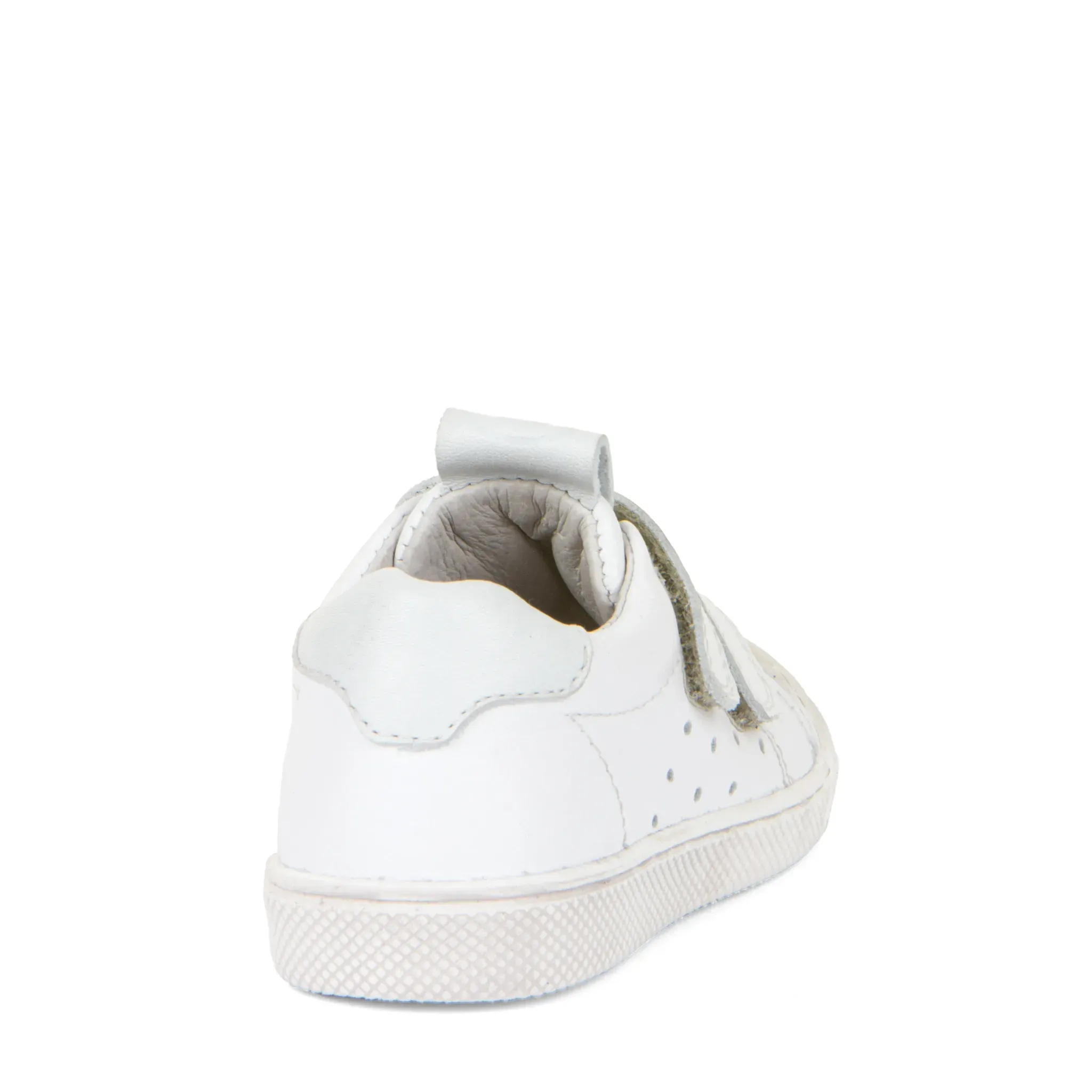 Froddo Boy's and Girl's Rosario  Casual Shoes with Hoop and Loop Closure - White