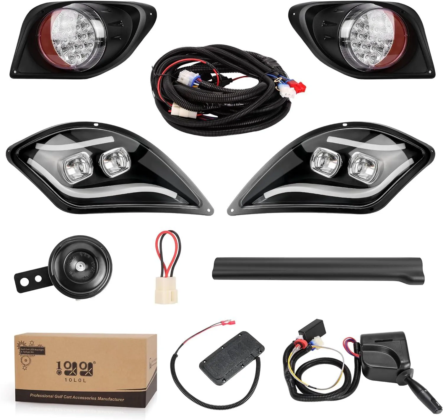 Golf Cart Light Kit for Yamaha Drive 2 APP Control - 10L0L