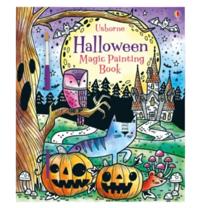 Halloween Magic Painting Book