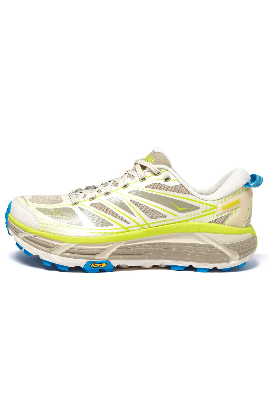 Hoka Unisex Mafate Speed 2 Trainers - Eggnog/Oxford Tan