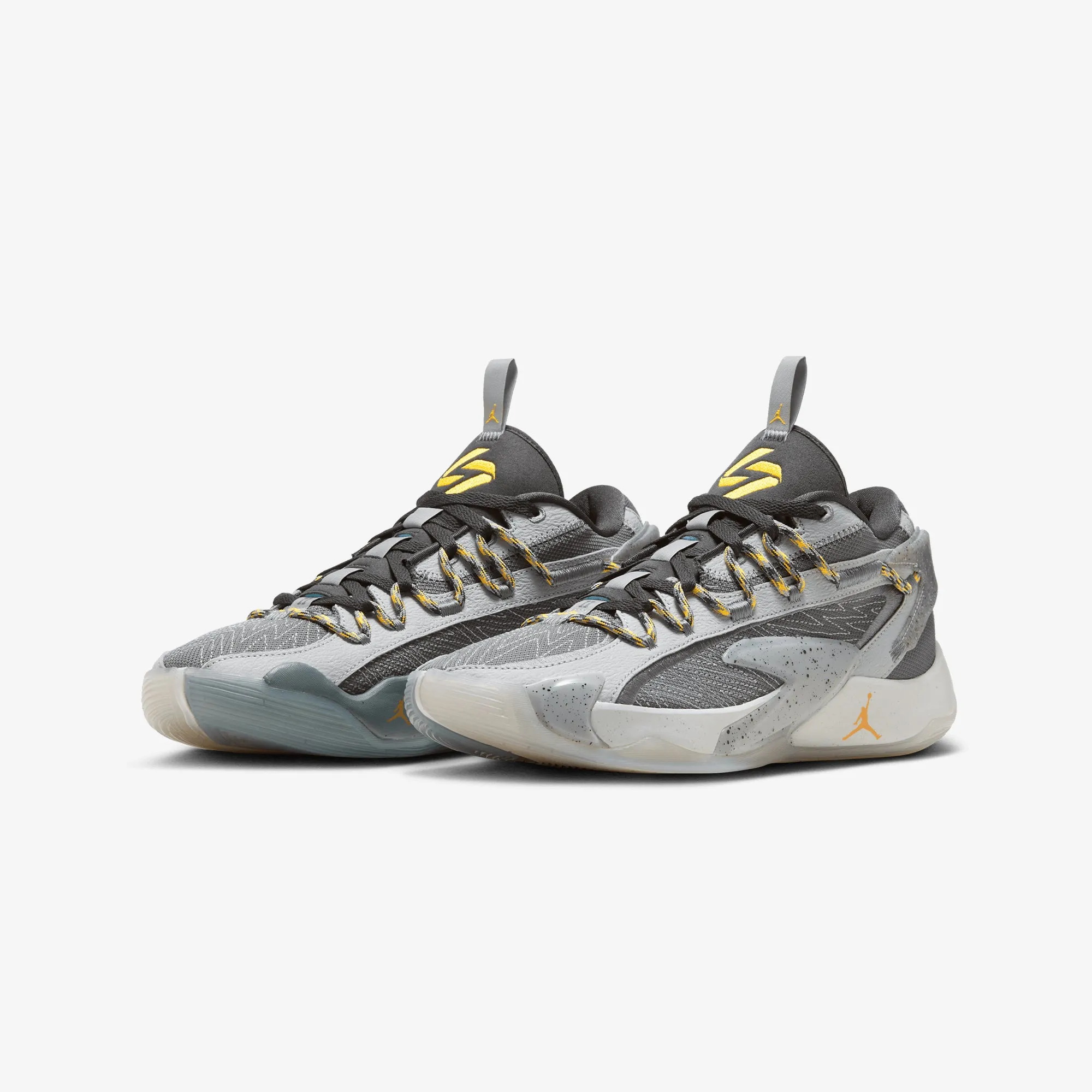 Jordan | LUKA 2 "CAVES" PF  { SMOKE GREY/LASER ORANGE-LT SMOKE GREY