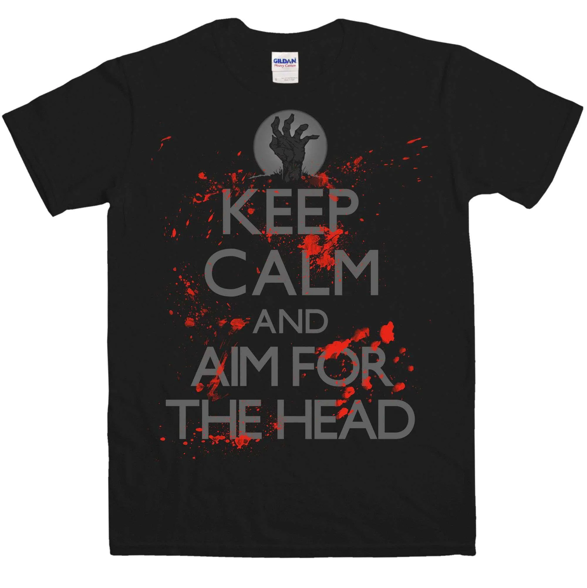 Keep Calm And Aim For The Head T-Shirt