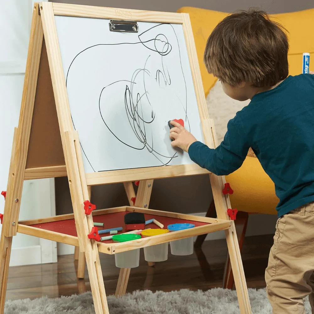 Kids Art Easel - Wooden Easel & Stand