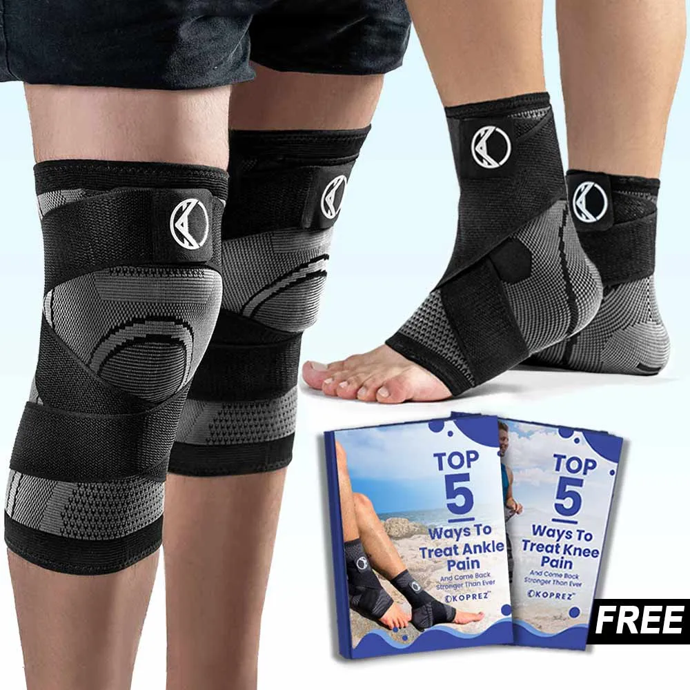 Knee & Ankle Sleeve Pair Bundle