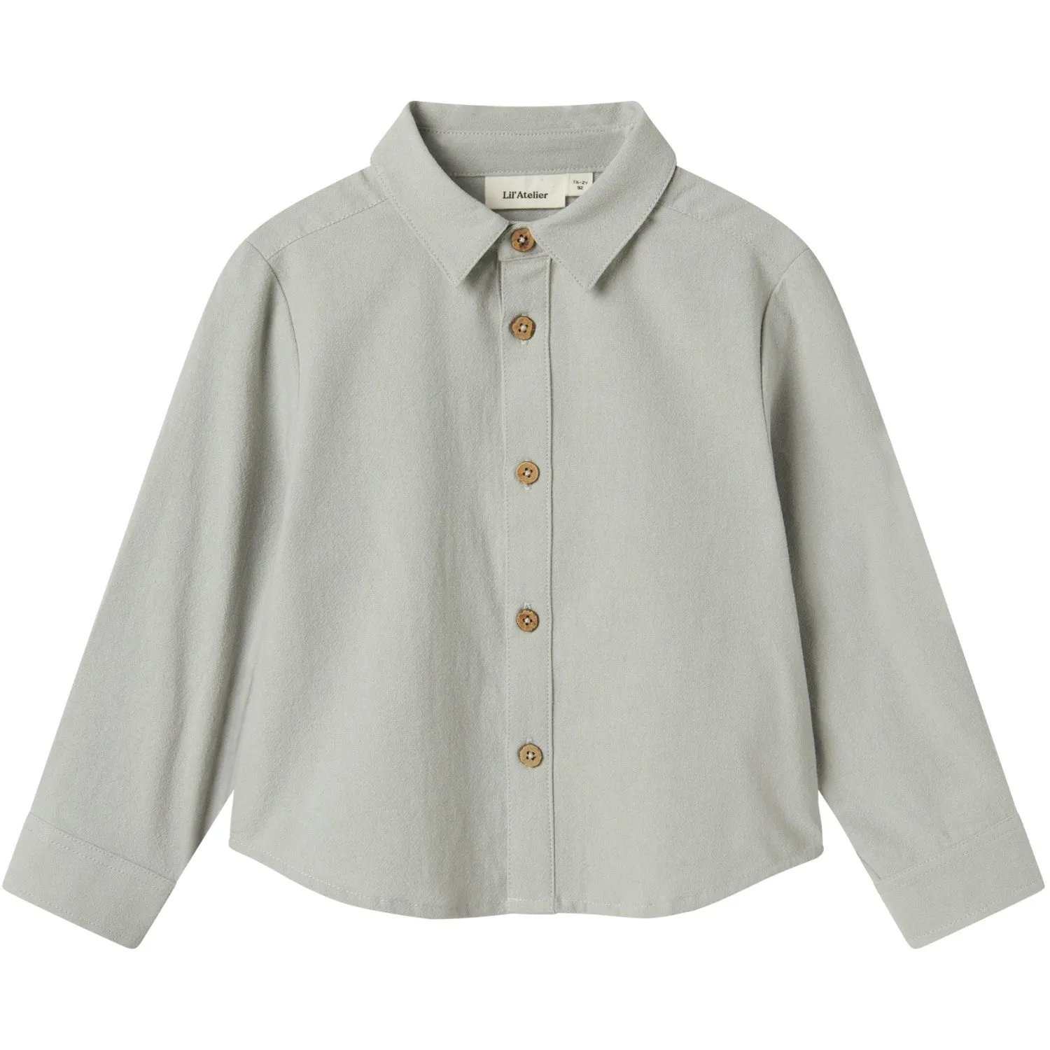 Lil'Atelier Mirage Gray Hadam Loose Shirt