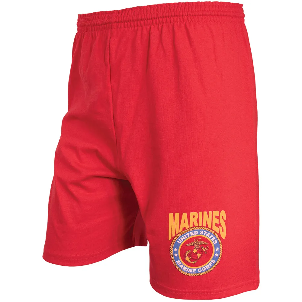 Marines Crest Running Shorts