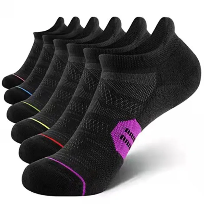 Men's And Women's Sports Running Fitness Socks 6 Pairs