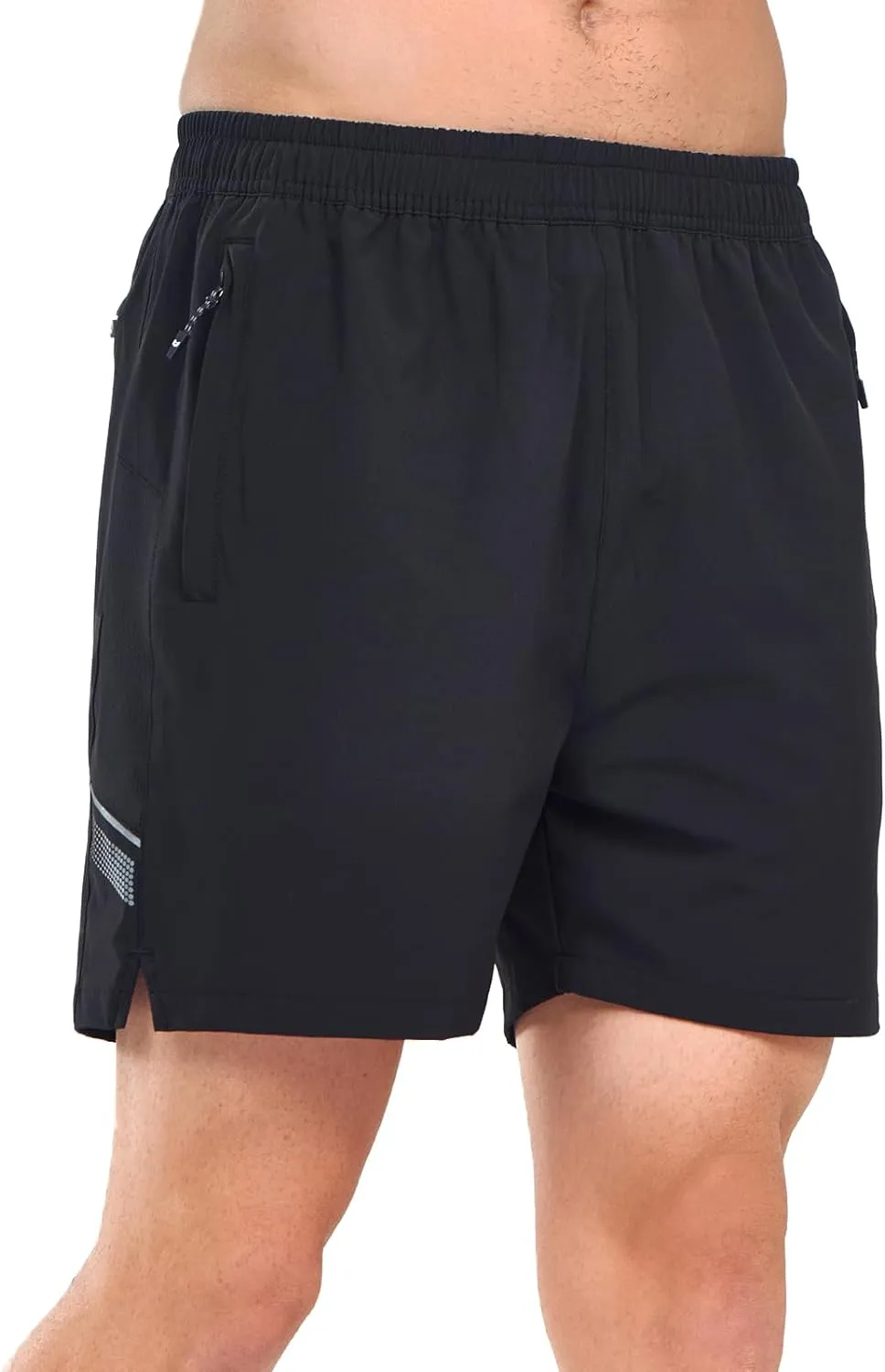 Men's Biker Shorts 5 inch Basketball Elastic Gym Shorts