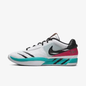 Men's Ja 1 ''Scratch'' - WHITE/BLACK-TURBO GREEN-UNIVERSITY RED