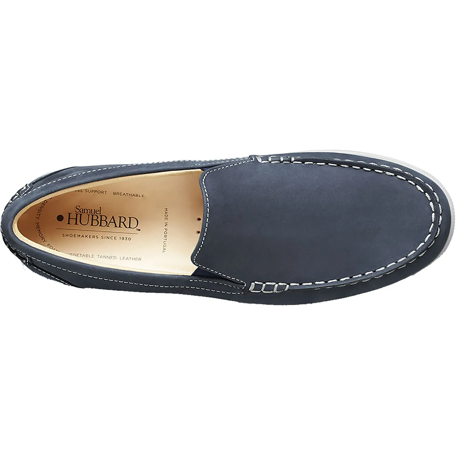 Men's Samuel Hubbard Blue Skies Driftwood Blue Nubuck