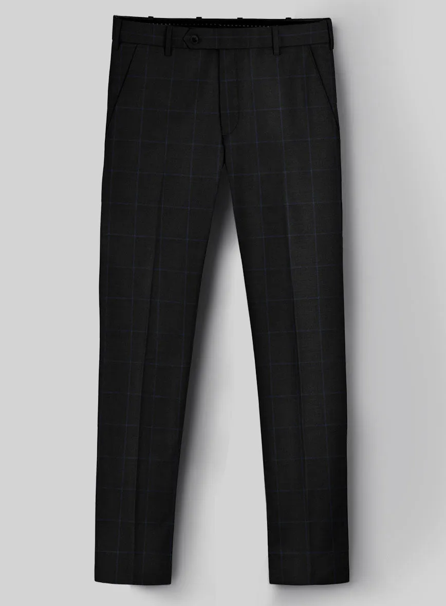 Napolean Fissa Black Wool Pants