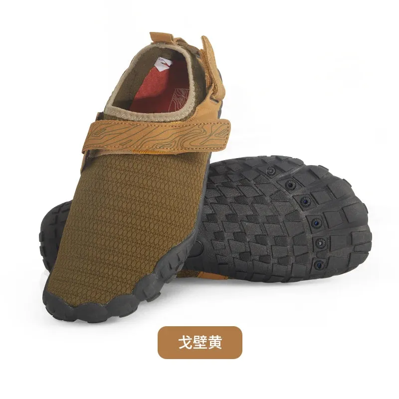 Nature hike Non-slip Wading Upstream Beach Shoes  Rubber Sole Anti-slip shoes