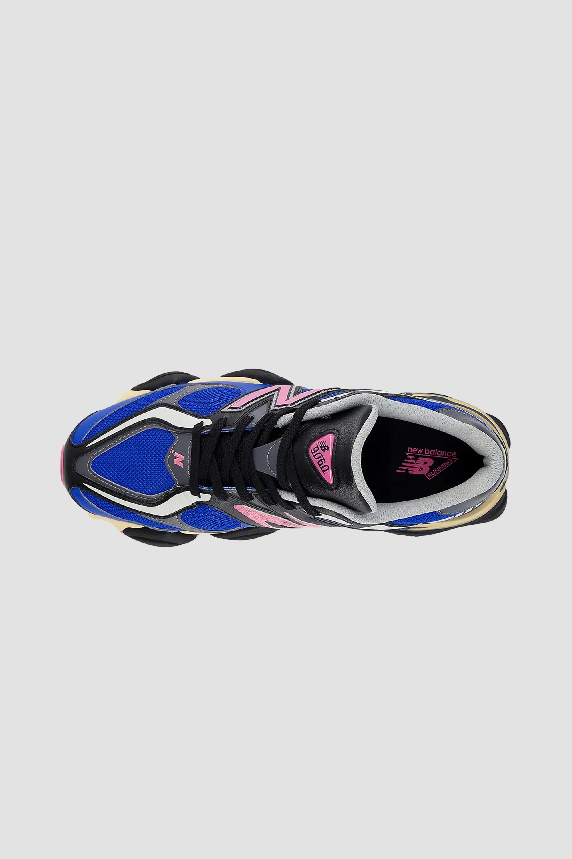 New Balance Unisex 9060 Sneaker in Blue Oasis/Real Pink