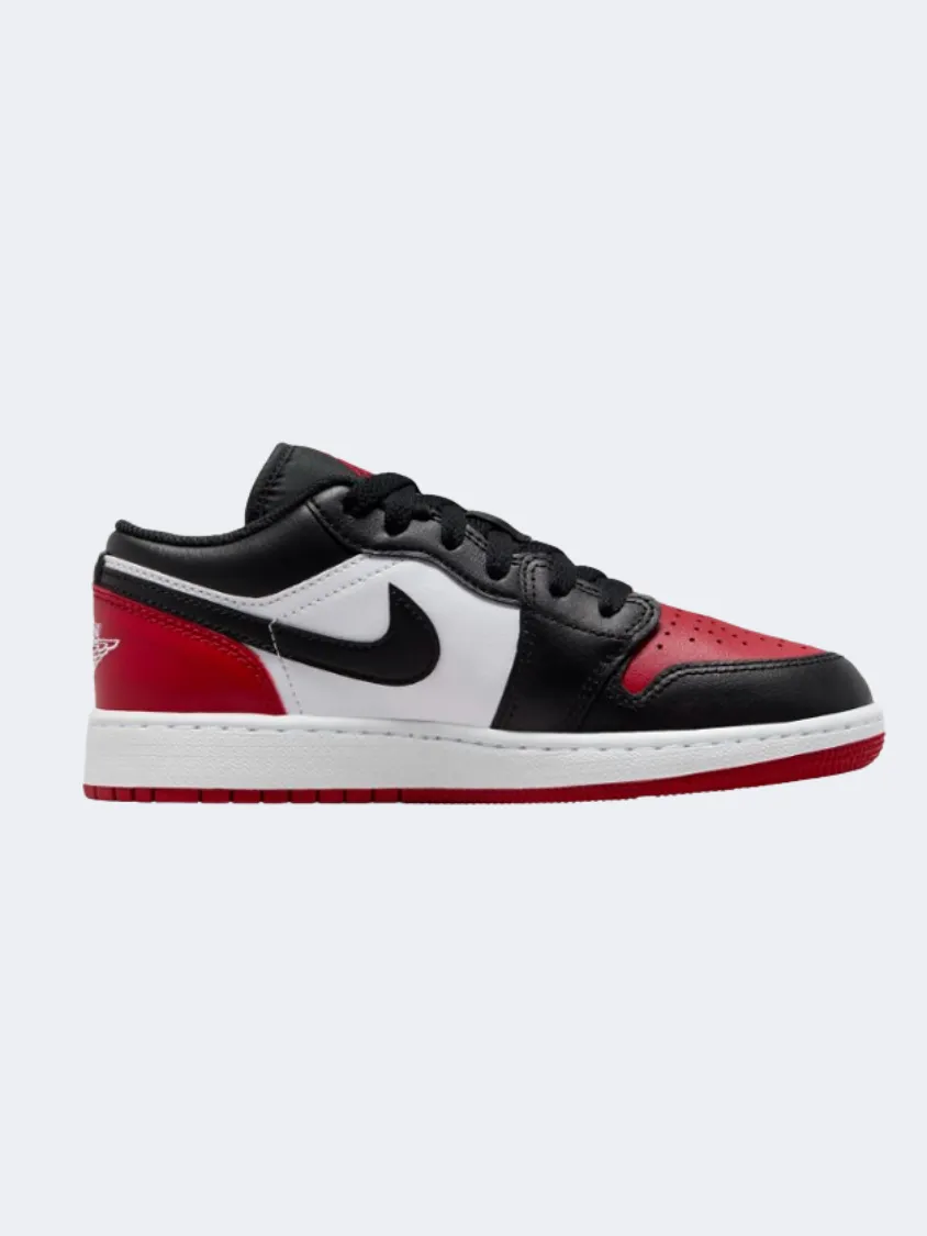 Nike Air Jordan 1 Gs-Boys Basketball Shoes White/Red/Black