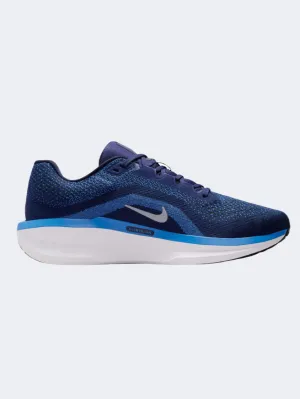 Nike Air Winflo 11 Men Running Shoes Navy/White/Blue