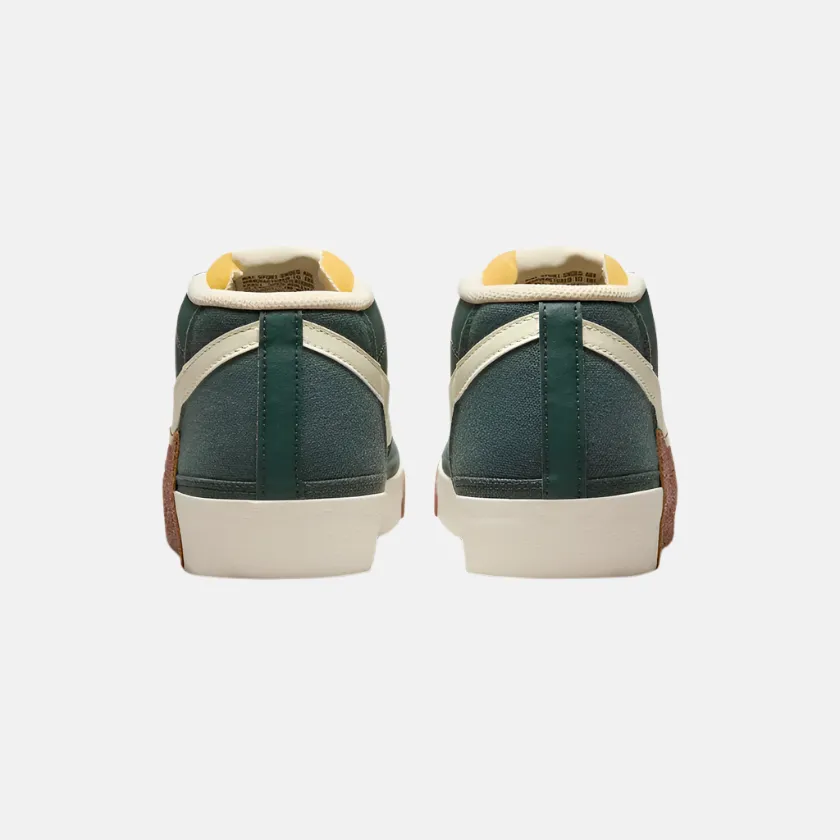 Nike Blazer Low Pro Club Men's Lifestyle Shoes -Vintage Green/Light British Tan/Gum Dark Brown/Coconut Milk