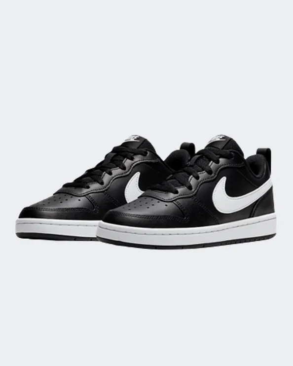 Nike Court Borough Low 2 Gs-Boys Lifestyle Shoes Black/White