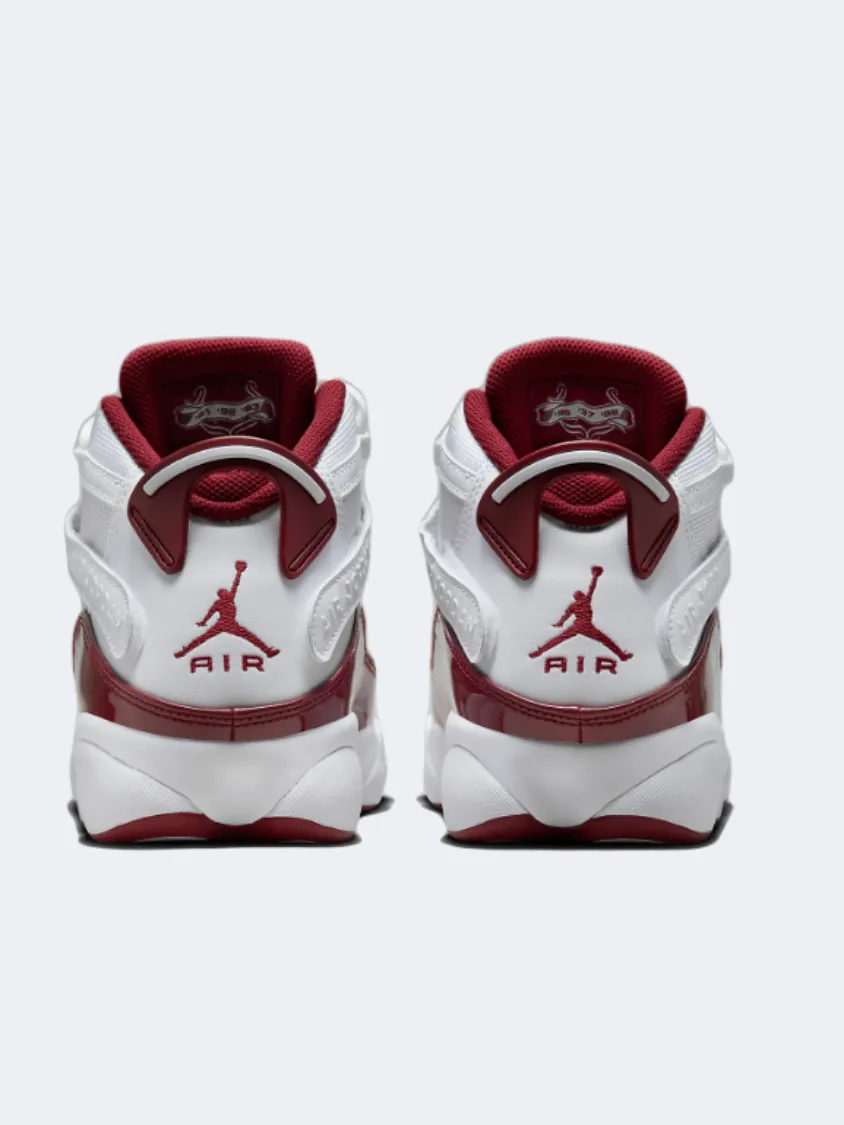 Nike Jordan 6 Rings Men Basketball Shoes White/Red