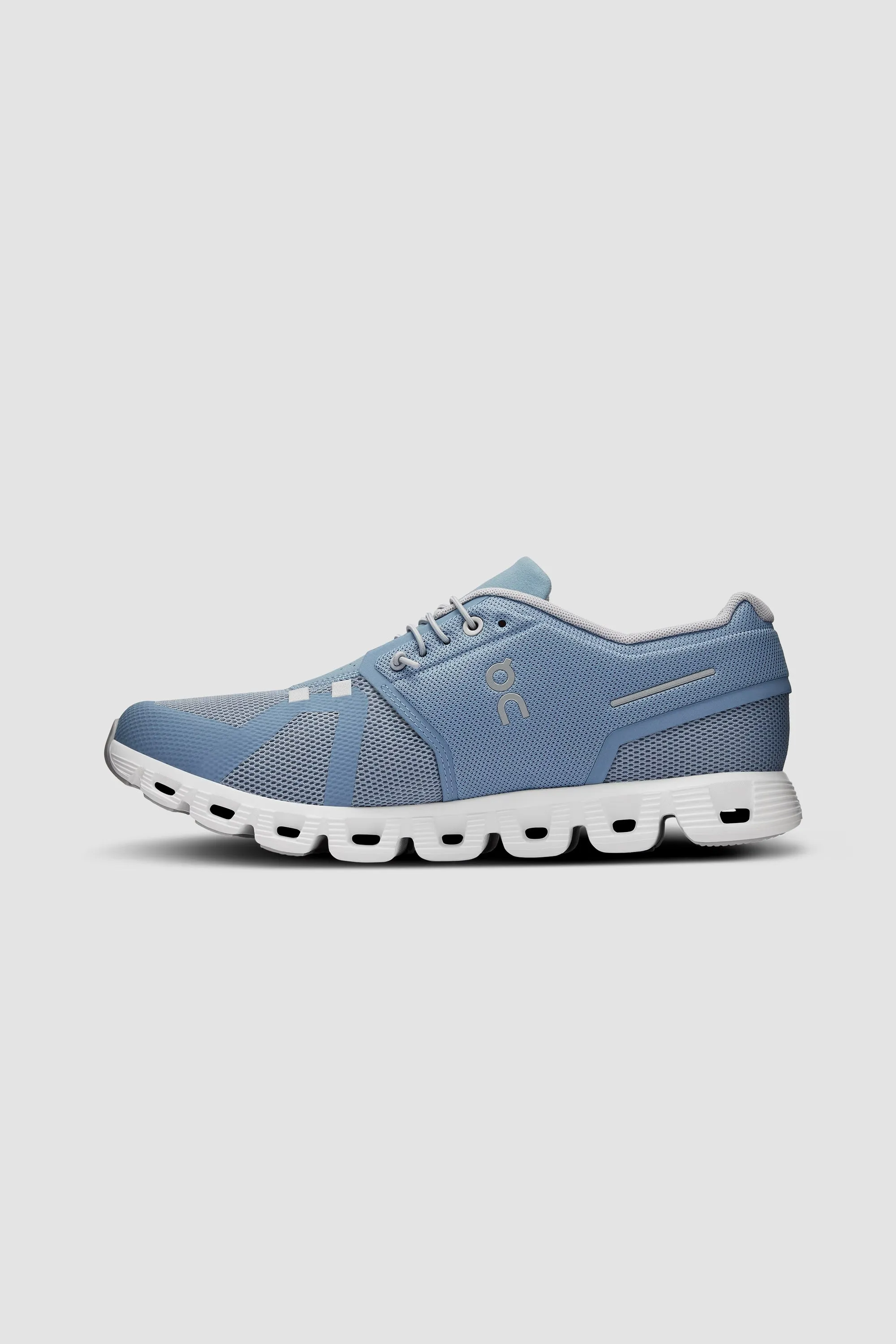 ON | Men's Cloud 5 in Chambray/White