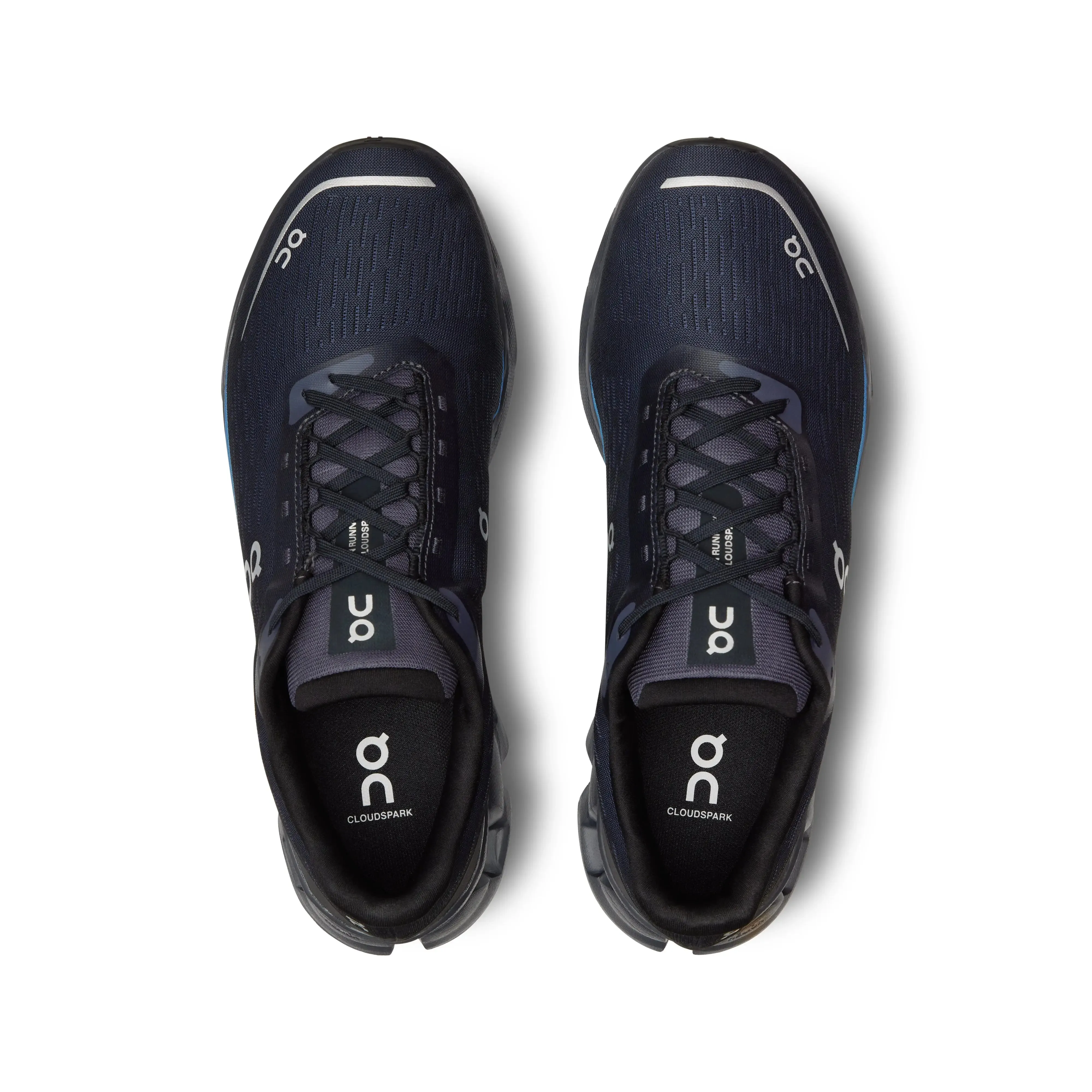 On Men's Cloud Spark Black Blueberry