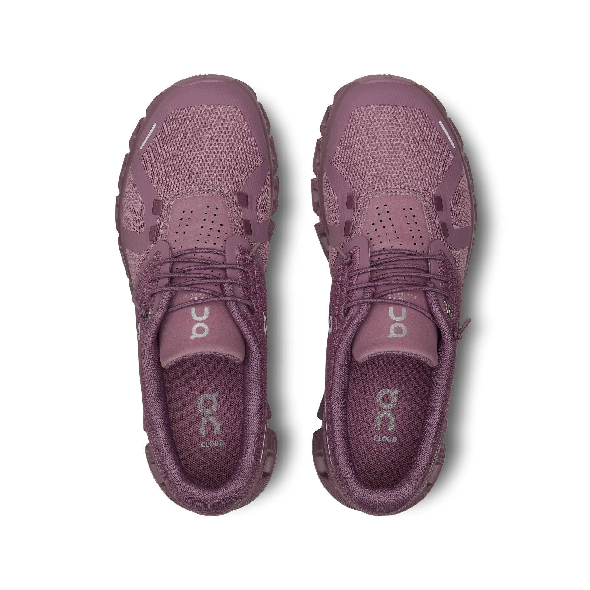 On Running Women's Cloud 5 Shoes - Fig / Quartz