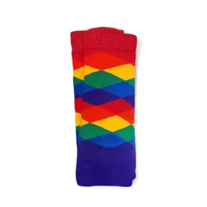 Pride Casual Socks - Argyle Magic