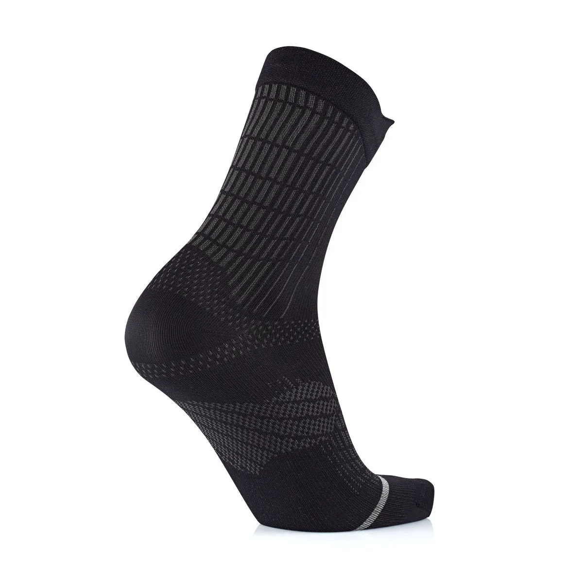 RUN ANATOMIC CREW UNISEX RUNNING SOCKS BLACK