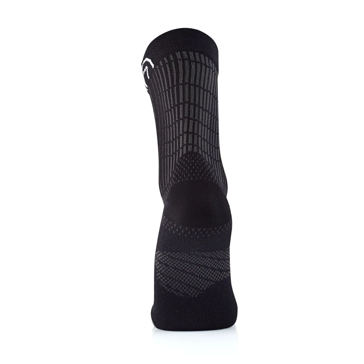 RUN ANATOMIC CREW UNISEX RUNNING SOCKS BLACK