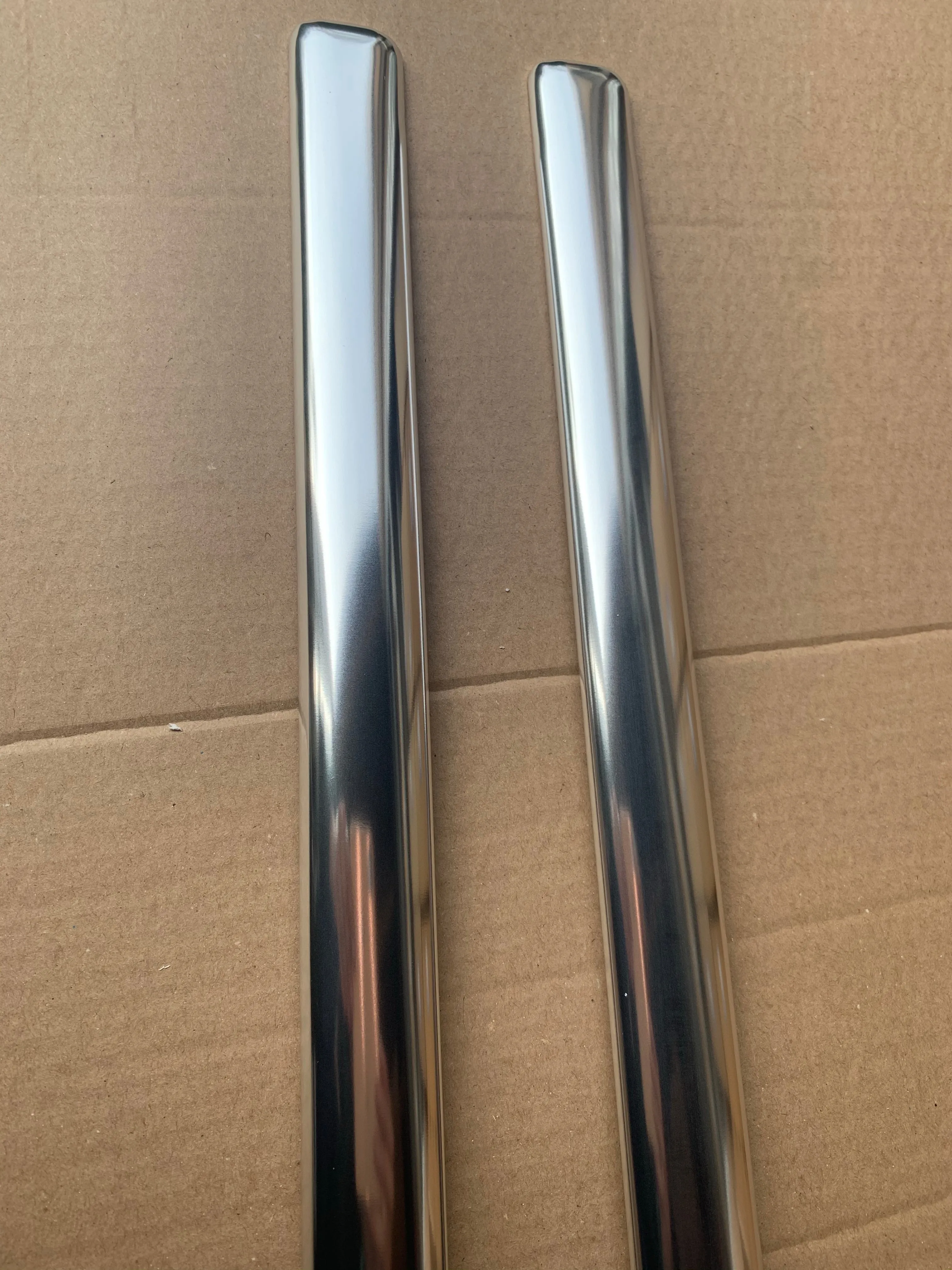 Running Board Moldings Polished Alloy, Beetle