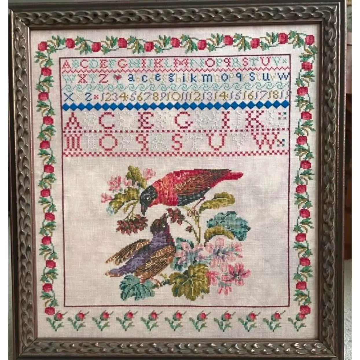 Running with Needles & Scissors ~ Beloved Reproduction Sampler