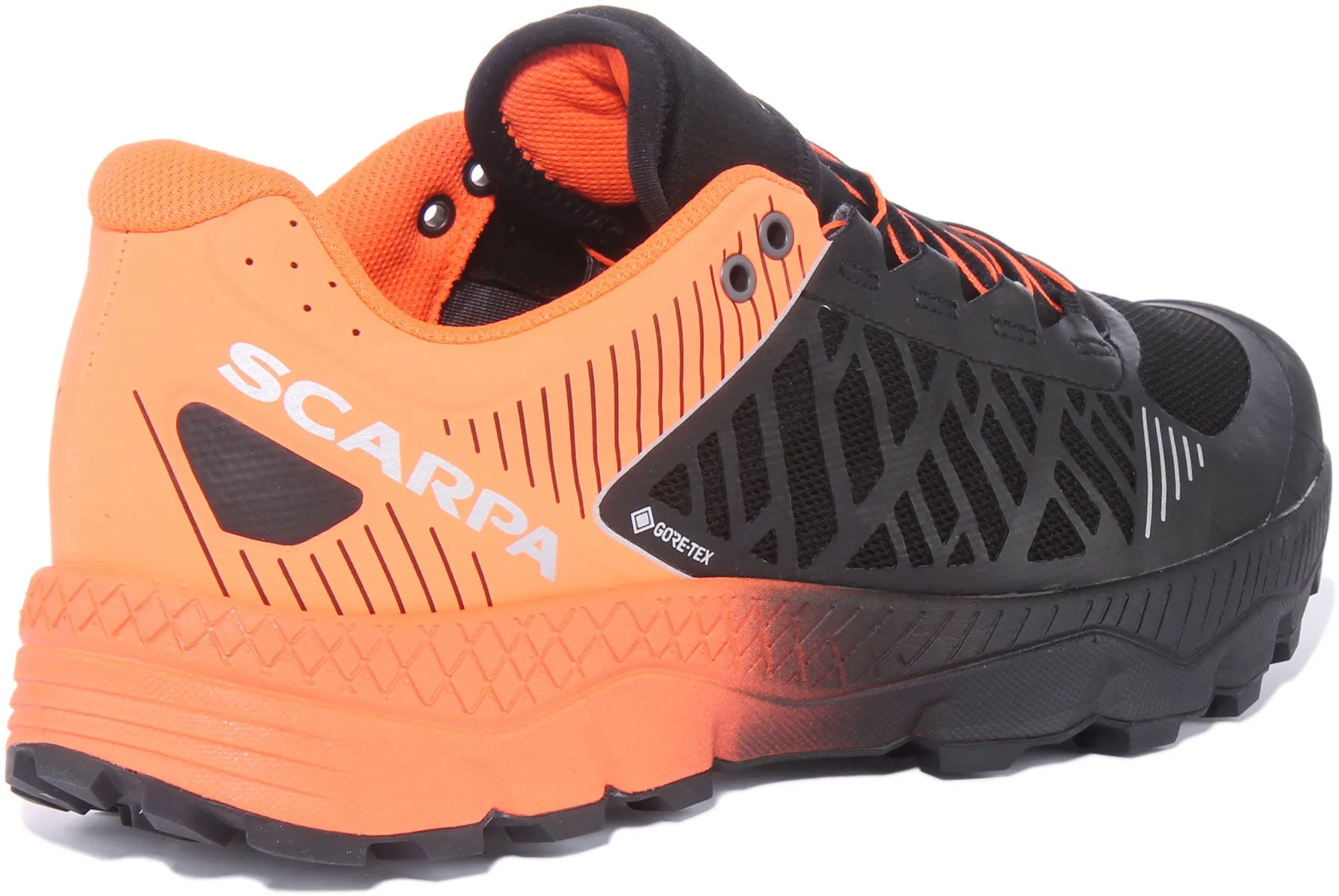 Scarpa Spin Ultra GTX In Black Orange For Men