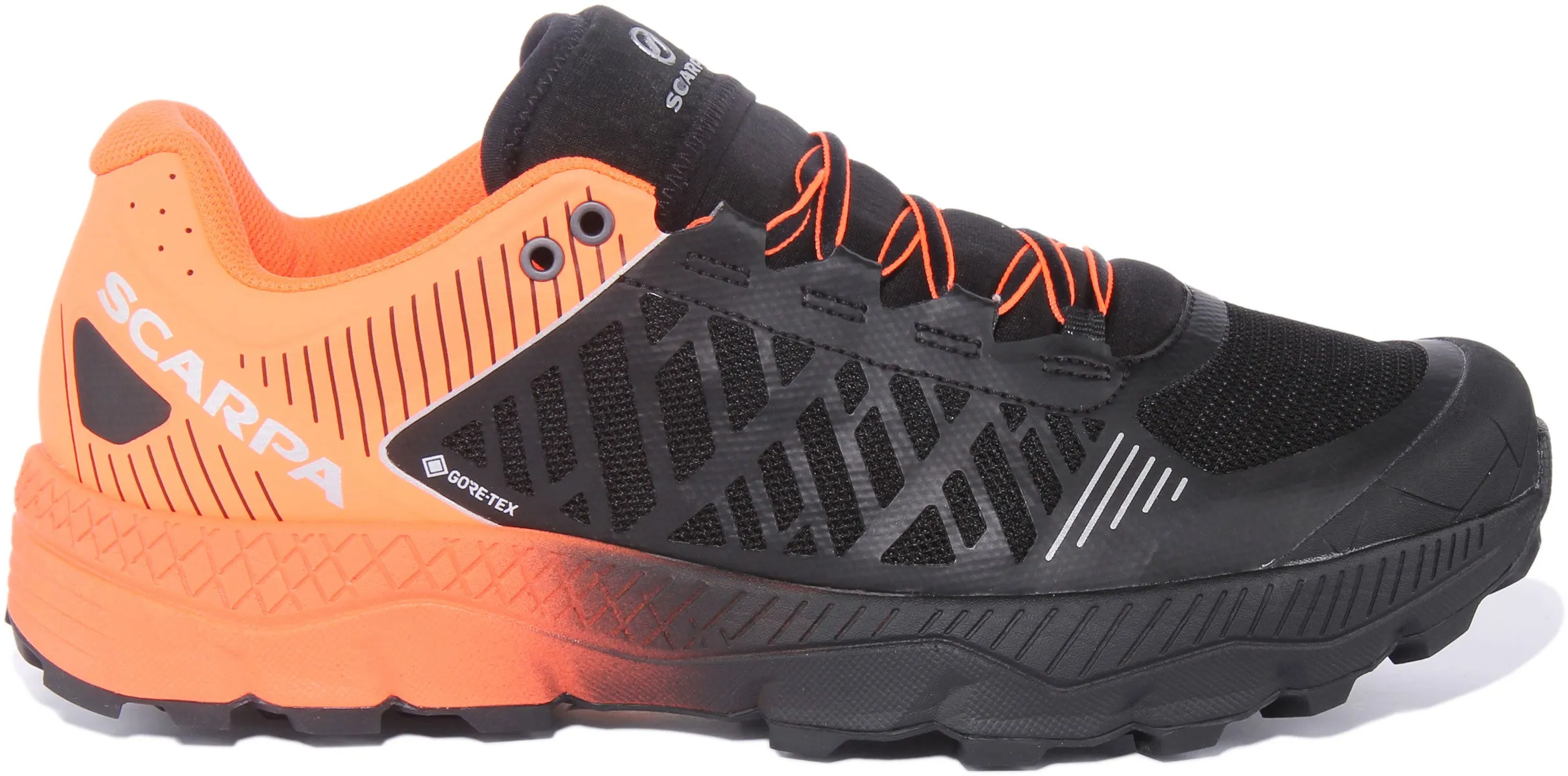 Scarpa Spin Ultra GTX In Black Orange For Men