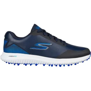 Skechers Go Golf Max 2 Spikeless Waterproof Shoes - Navy/Blue