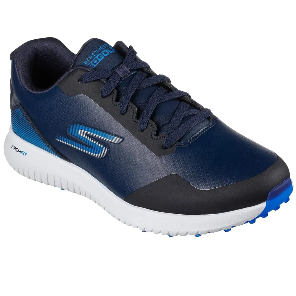 Skechers Go Golf Max 2 Spikeless Waterproof Shoes - Navy/Blue