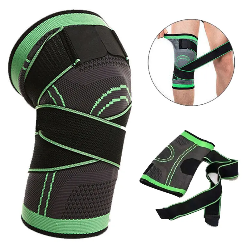 Sports Knee Pads Arthritis Kneepad Knee Bandage Support Protector Compression Knee Brace Joint Pain Sleeve Running Basketball