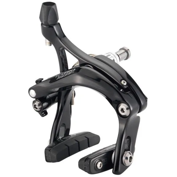 Tektro R539 medium reach brake calliper nutted - rear black