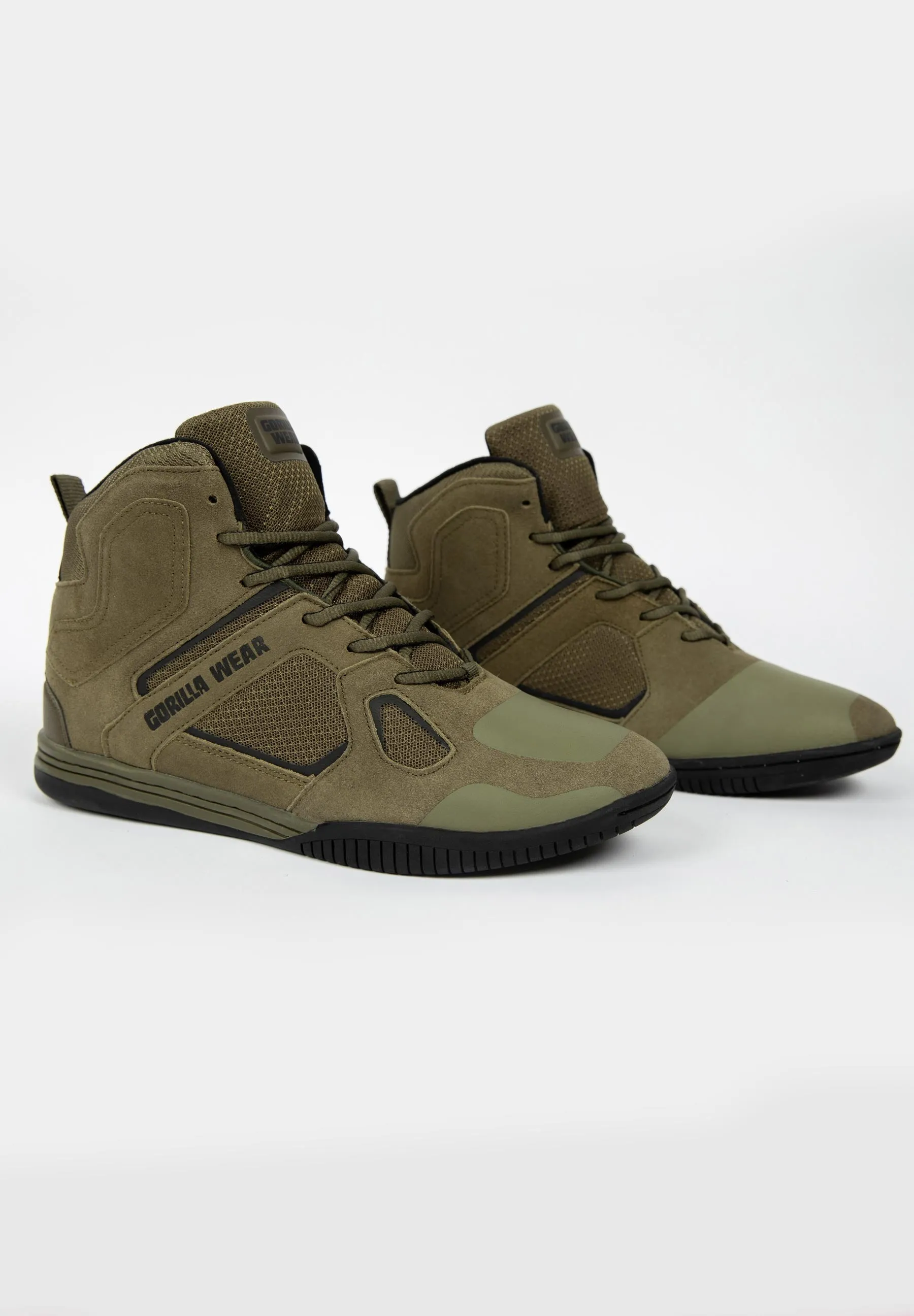 Troy High Tops - Army Green