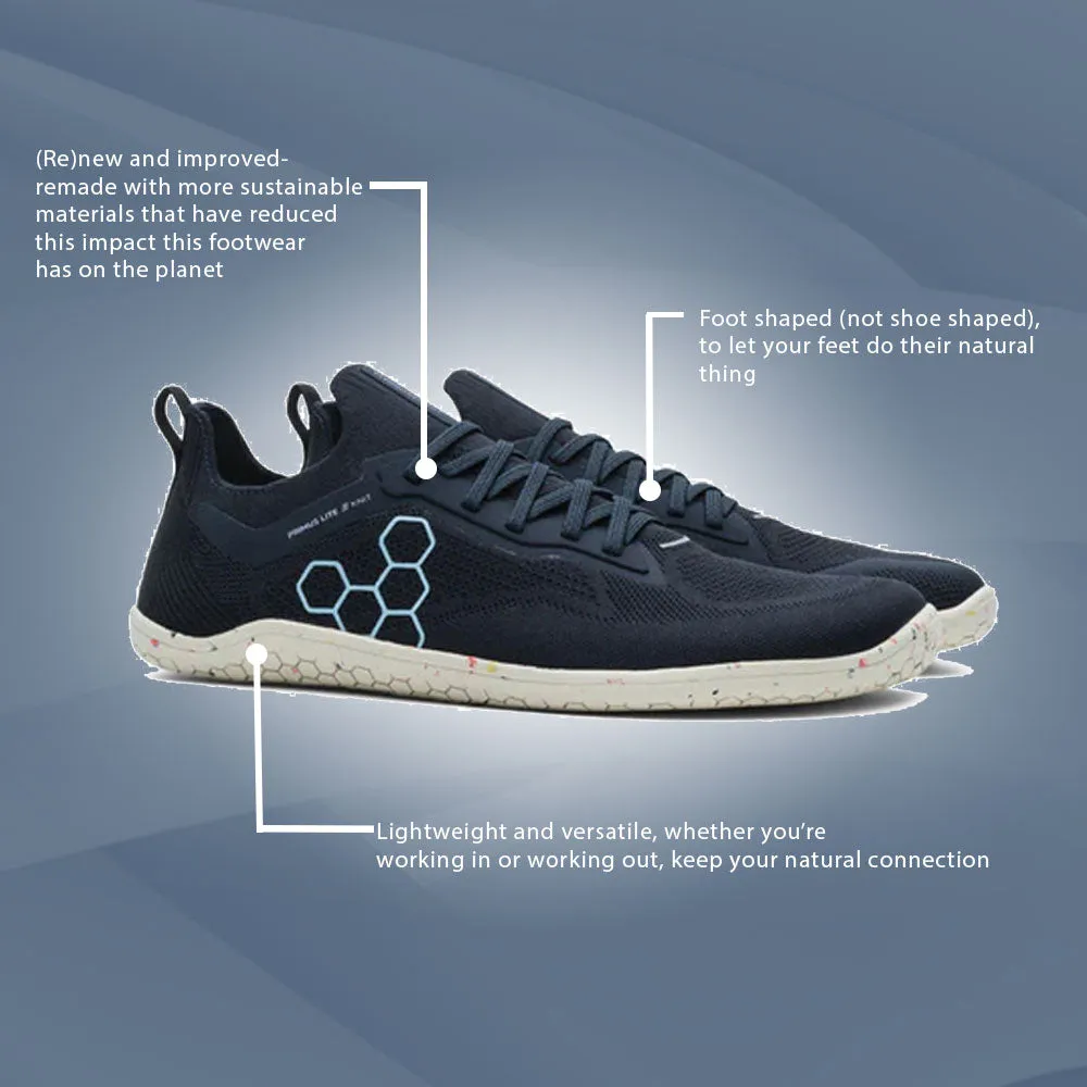 Vivobarefoot Primus Lite Knit (Mens) - Midnight