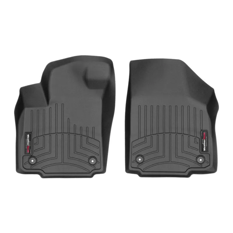 WeatherTech FloorLiners - Front - Black - GM Fullsize Truck 2014-15