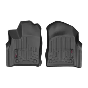 WeatherTech Front Floor Liner - Black / Textured - Dodge Midsize SUV / Jeep Grand Cherokee 2016-18 - Pair