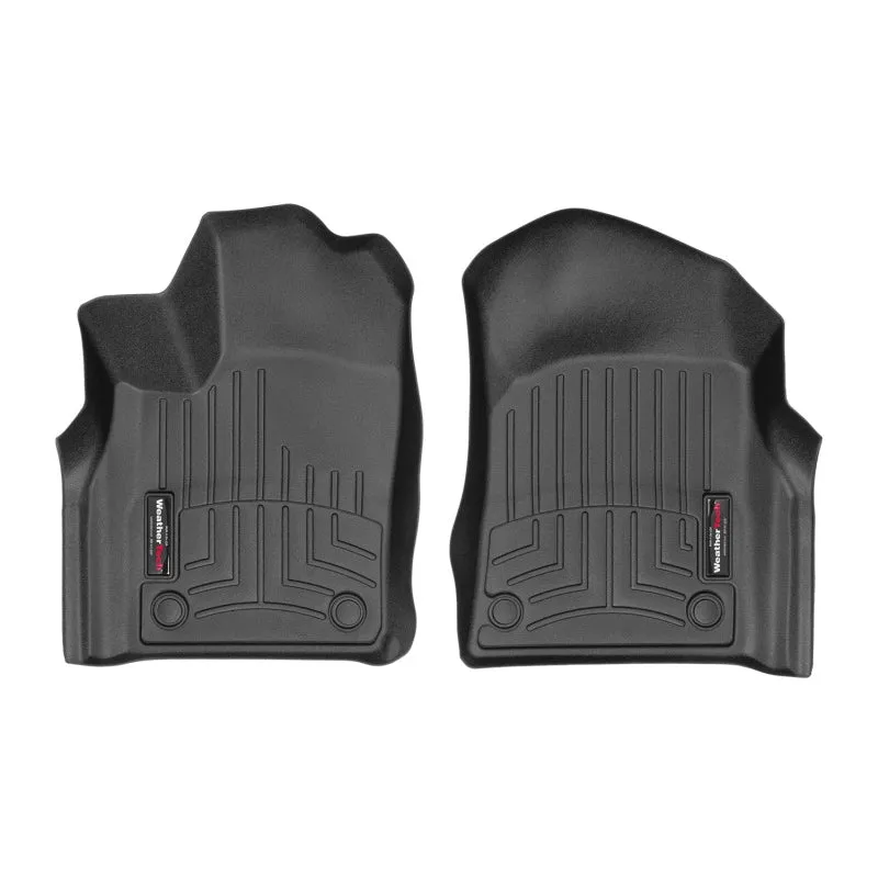 WeatherTech Front Floor Liner - Black / Textured - Dodge Midsize SUV / Jeep Grand Cherokee 2016-18 - Pair