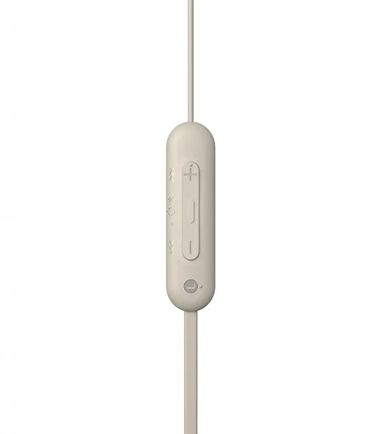 WI-C100 Wireless In-Ear Headphones Beige