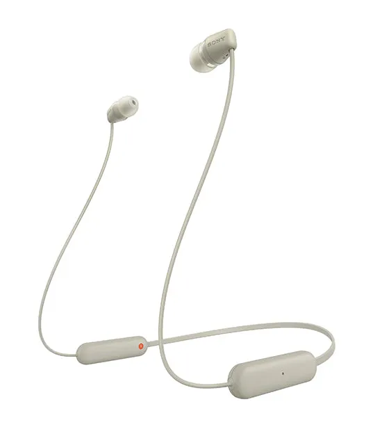 WI-C100 Wireless In-Ear Headphones Beige