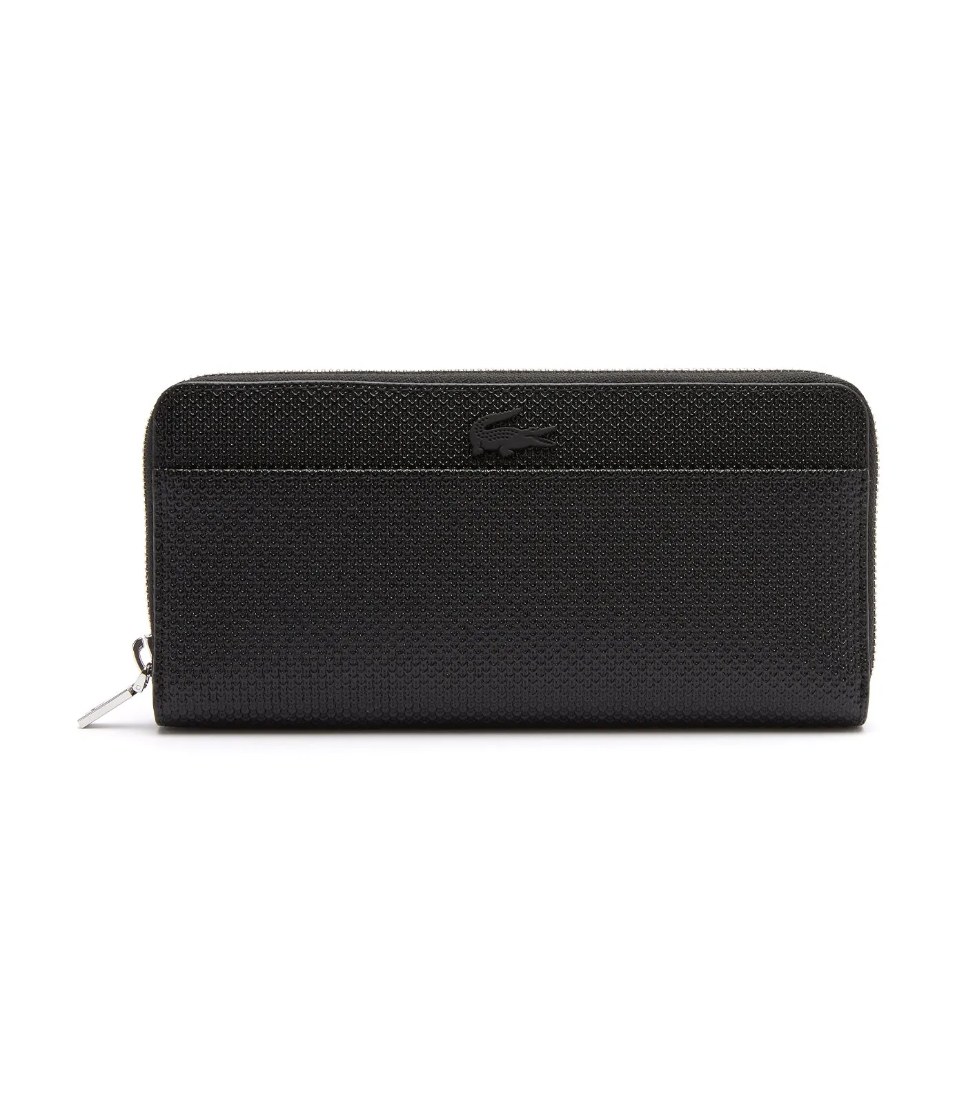 Women's Chantaco Leather Large Zip Wallet Noir