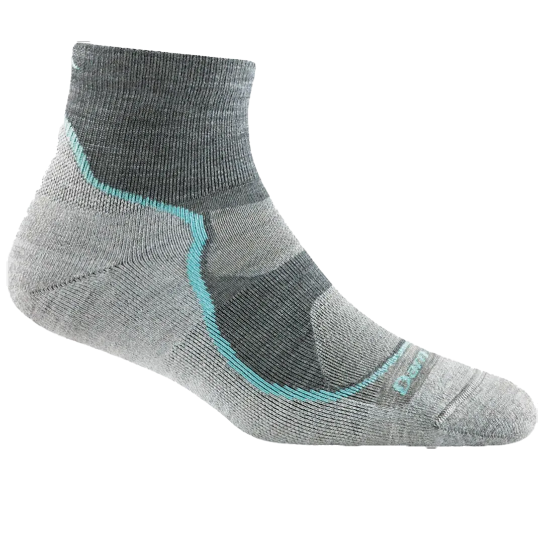 Women's Darn Tough Light Hiker 1/4 Lightweight Hiking Socks